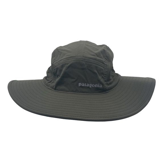 Patagonia Other - Patagonia Men's Olive Green Wide Brim Sun Hat Adjustable Chin Strap Outdoor L/XL